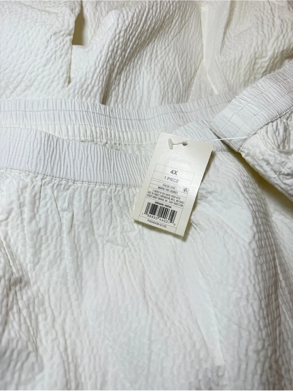 A New Day White‎ Maxi Textured Skirt Size 4X